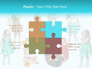 Angelic Autumn Fruit PowerPoint Template