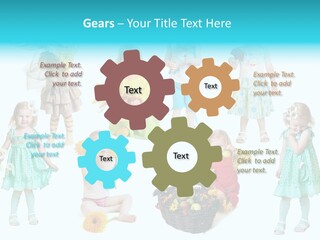 Angelic Autumn Fruit PowerPoint Template