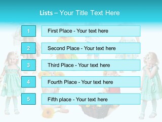 Angelic Autumn Fruit PowerPoint Template
