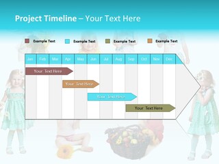 Angelic Autumn Fruit PowerPoint Template