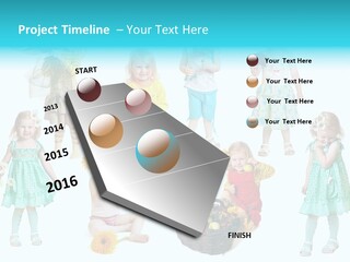 Angelic Autumn Fruit PowerPoint Template