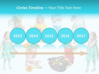 Angelic Autumn Fruit PowerPoint Template