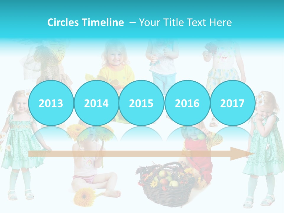 Angelic Autumn Fruit PowerPoint Template