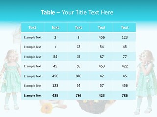 Angelic Autumn Fruit PowerPoint Template