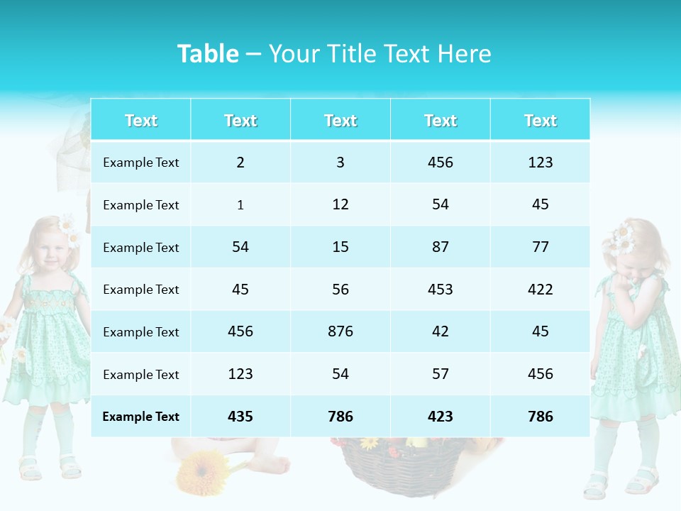 Angelic Autumn Fruit PowerPoint Template