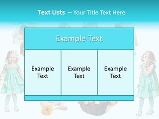 Angelic Autumn Fruit PowerPoint Template