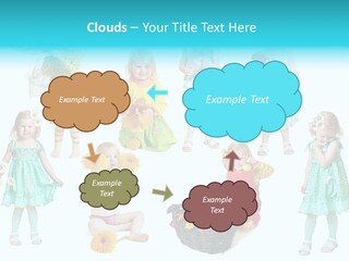 Angelic Autumn Fruit PowerPoint Template