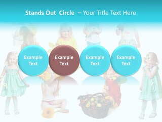 Angelic Autumn Fruit PowerPoint Template