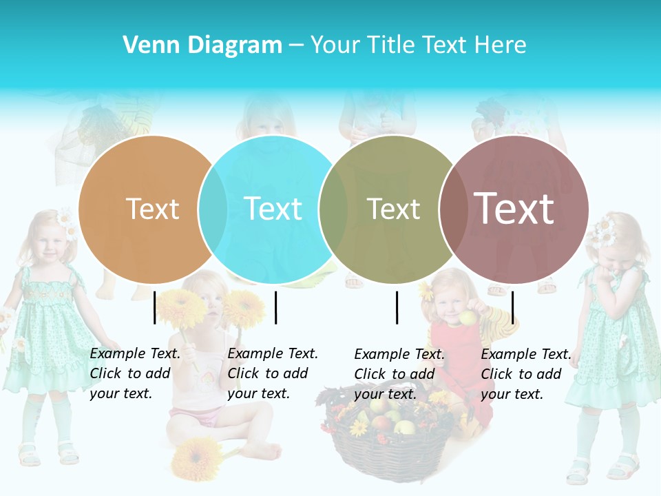 Angelic Autumn Fruit PowerPoint Template