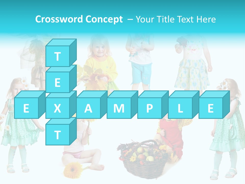 Angelic Autumn Fruit PowerPoint Template