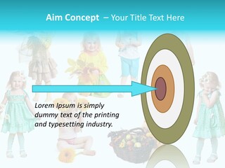 Angelic Autumn Fruit PowerPoint Template
