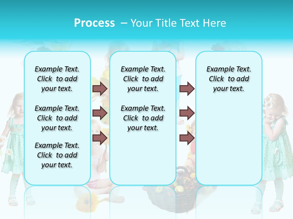 Angelic Autumn Fruit PowerPoint Template