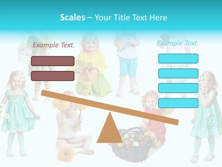 Angelic Autumn Fruit PowerPoint Template