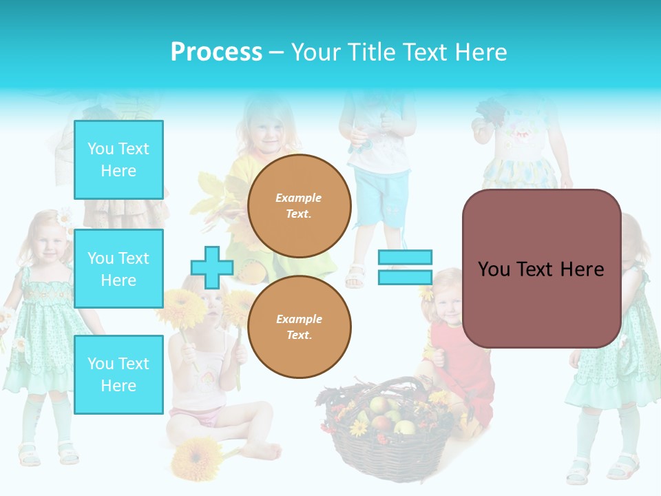 Angelic Autumn Fruit PowerPoint Template