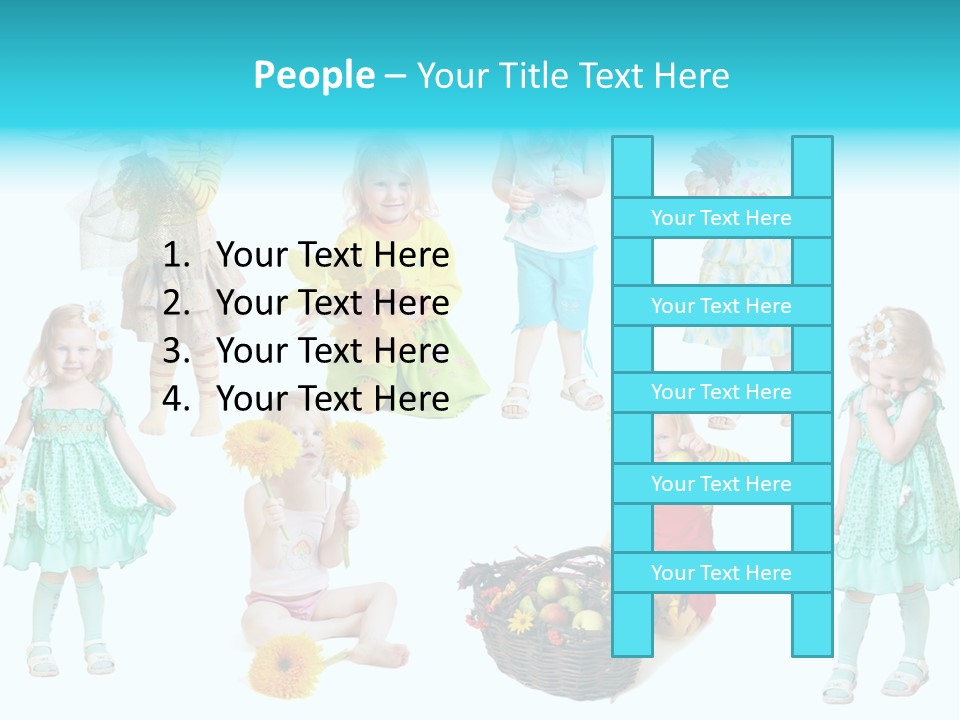 Angelic Autumn Fruit PowerPoint Template