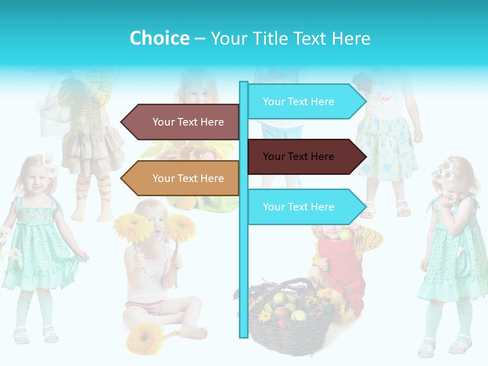 Angelic Autumn Fruit PowerPoint Template