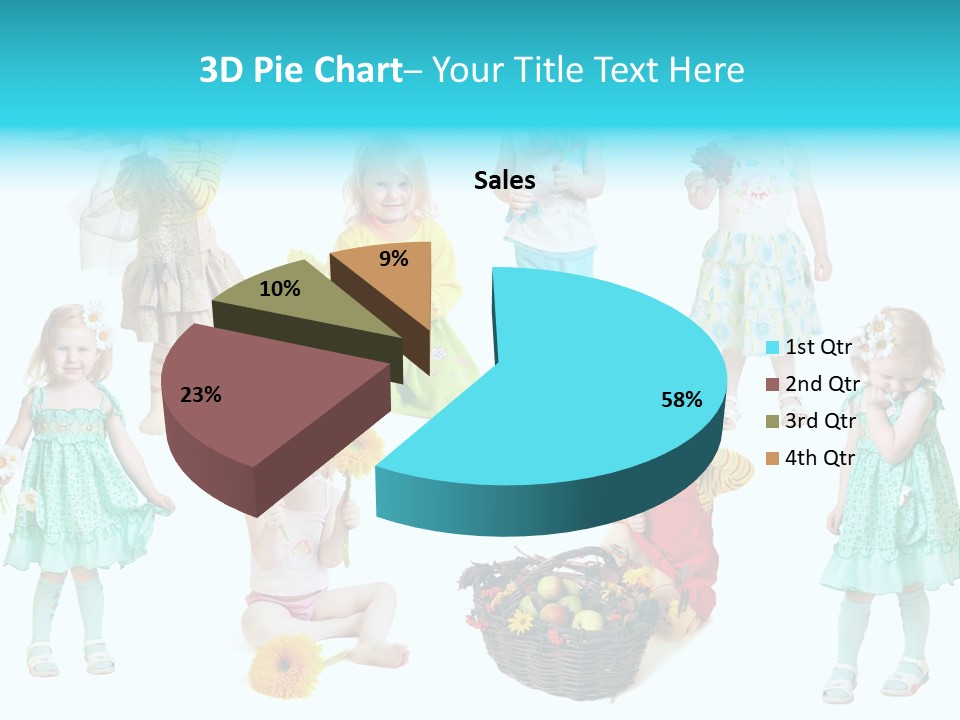 Angelic Autumn Fruit PowerPoint Template