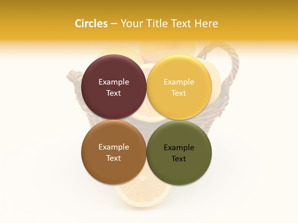 Healthy Lemon Vitamin PowerPoint Template