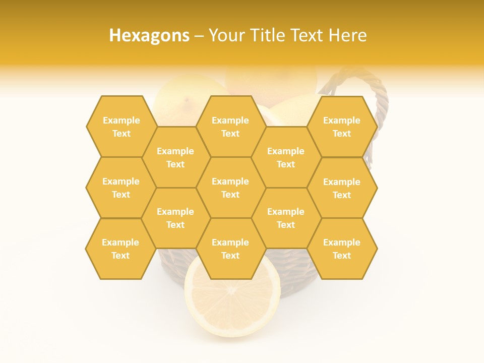 Healthy Lemon Vitamin PowerPoint Template