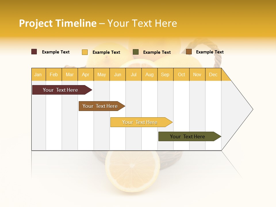Healthy Lemon Vitamin PowerPoint Template