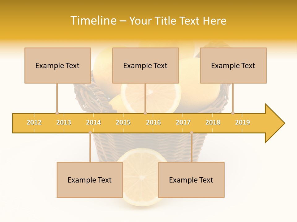 Healthy Lemon Vitamin PowerPoint Template