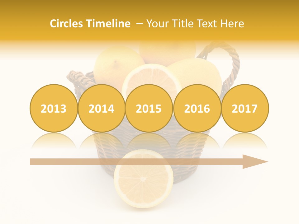 Healthy Lemon Vitamin PowerPoint Template
