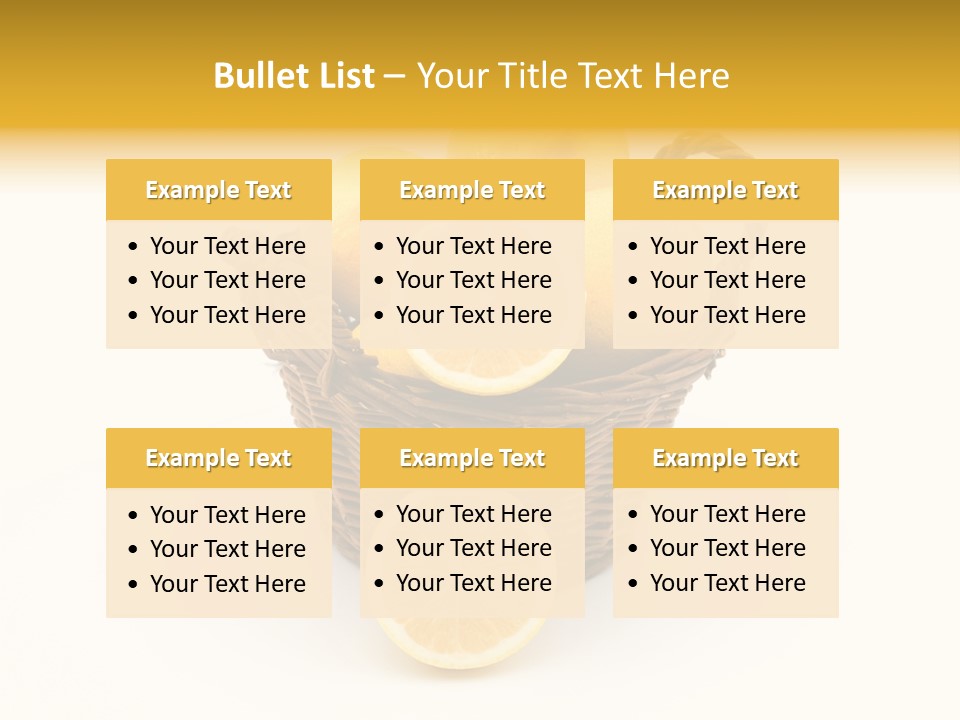 Healthy Lemon Vitamin PowerPoint Template