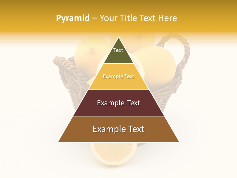 Healthy Lemon Vitamin PowerPoint Template