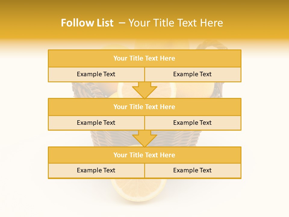 Healthy Lemon Vitamin PowerPoint Template