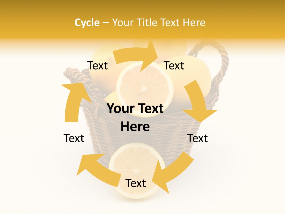 Healthy Lemon Vitamin PowerPoint Template