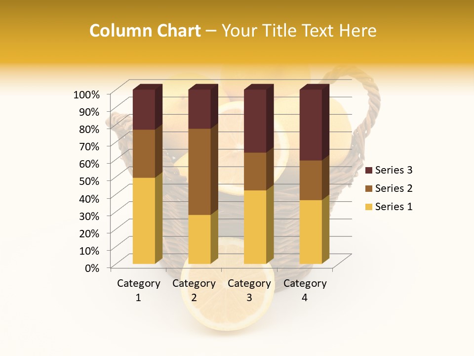 Healthy Lemon Vitamin PowerPoint Template