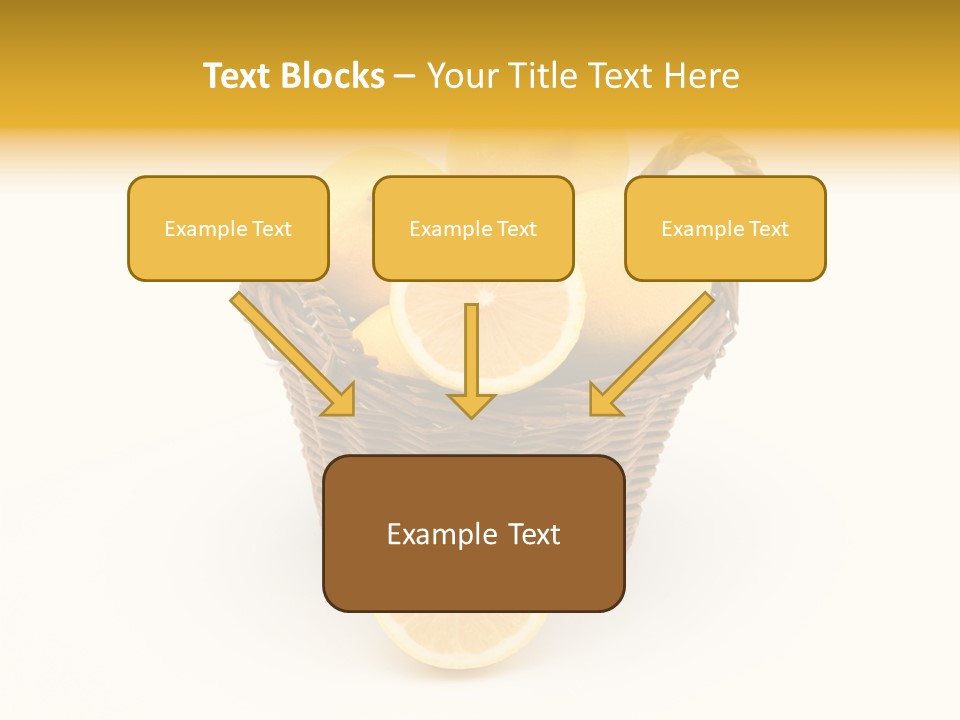 Healthy Lemon Vitamin PowerPoint Template