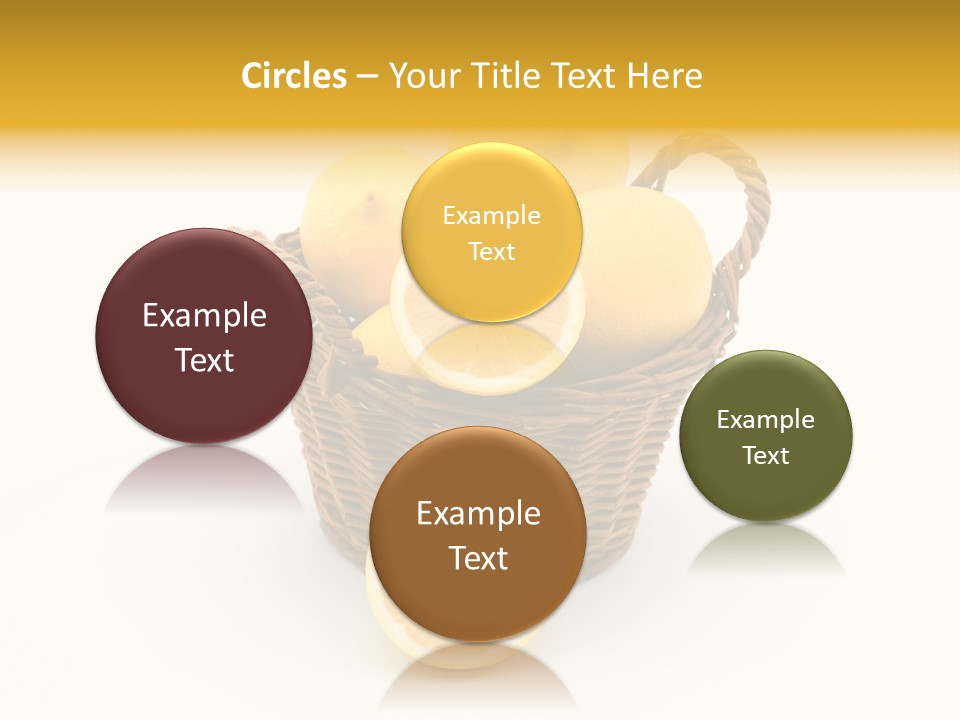 Healthy Lemon Vitamin PowerPoint Template