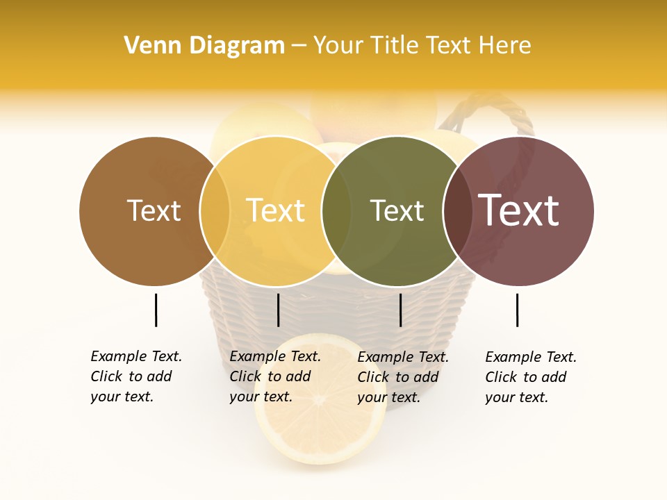 Healthy Lemon Vitamin PowerPoint Template
