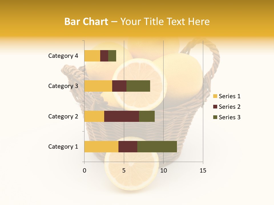 Healthy Lemon Vitamin PowerPoint Template