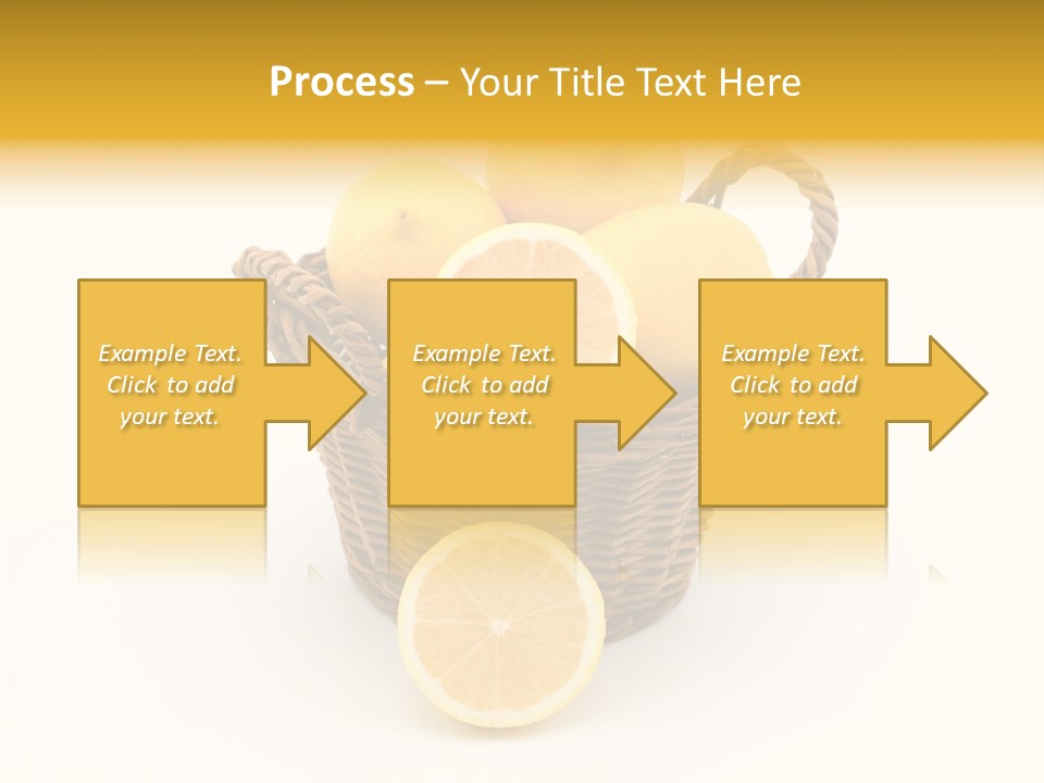 Healthy Lemon Vitamin PowerPoint Template