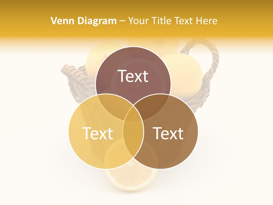 Healthy Lemon Vitamin PowerPoint Template