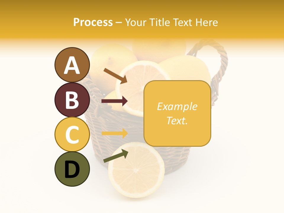 Healthy Lemon Vitamin PowerPoint Template