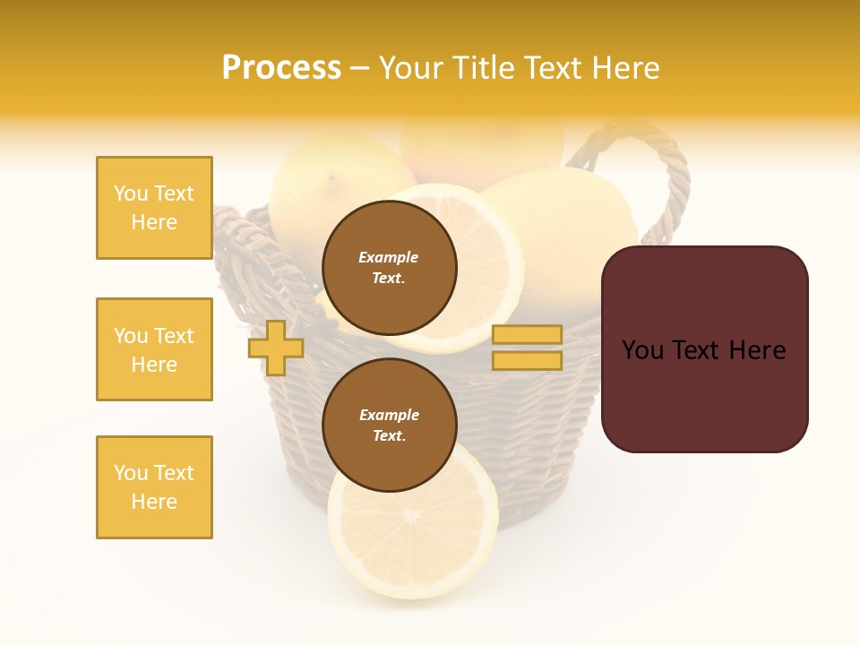 Healthy Lemon Vitamin PowerPoint Template