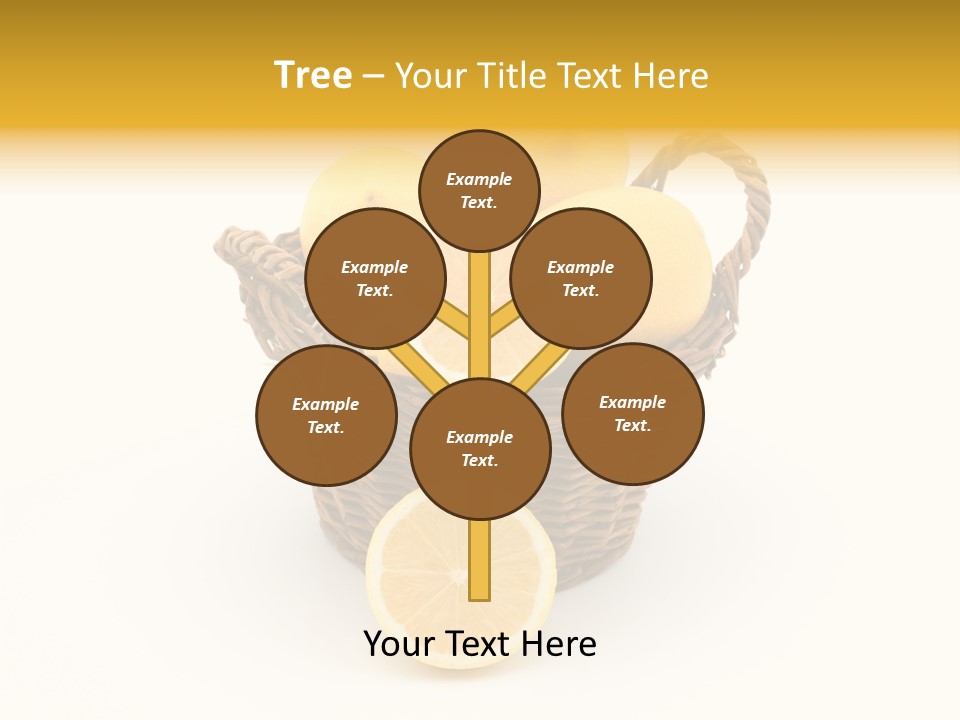 Healthy Lemon Vitamin PowerPoint Template