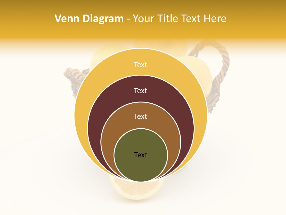 Healthy Lemon Vitamin PowerPoint Template