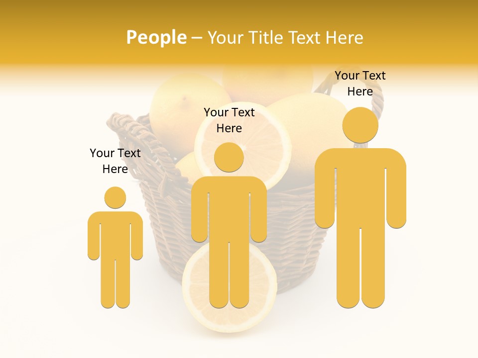 Healthy Lemon Vitamin PowerPoint Template