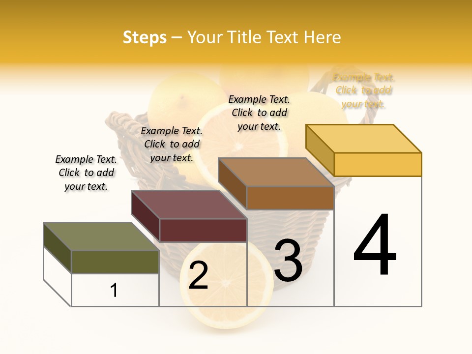 Healthy Lemon Vitamin PowerPoint Template
