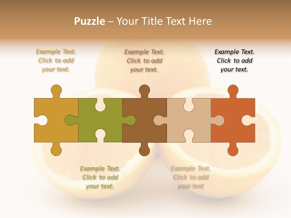 Lemon Juice Food PowerPoint Template