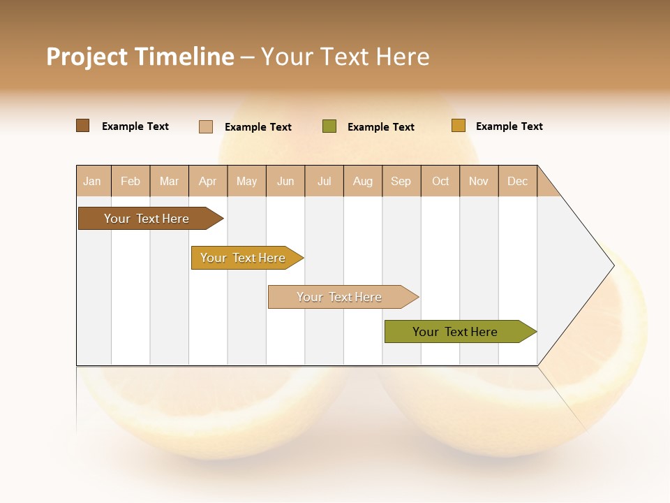 Lemon Juice Food PowerPoint Template