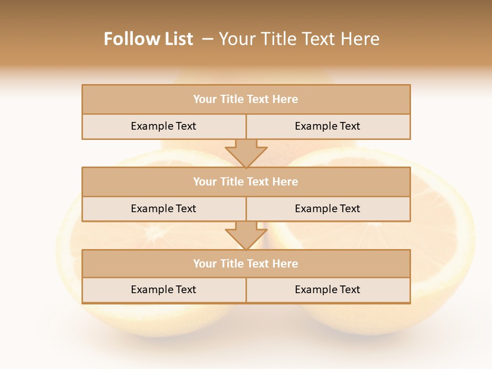 Lemon Juice Food PowerPoint Template