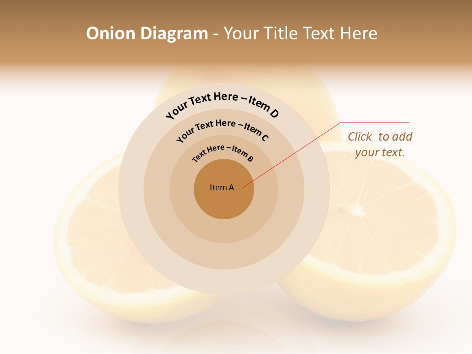 Lemon Juice Food PowerPoint Template