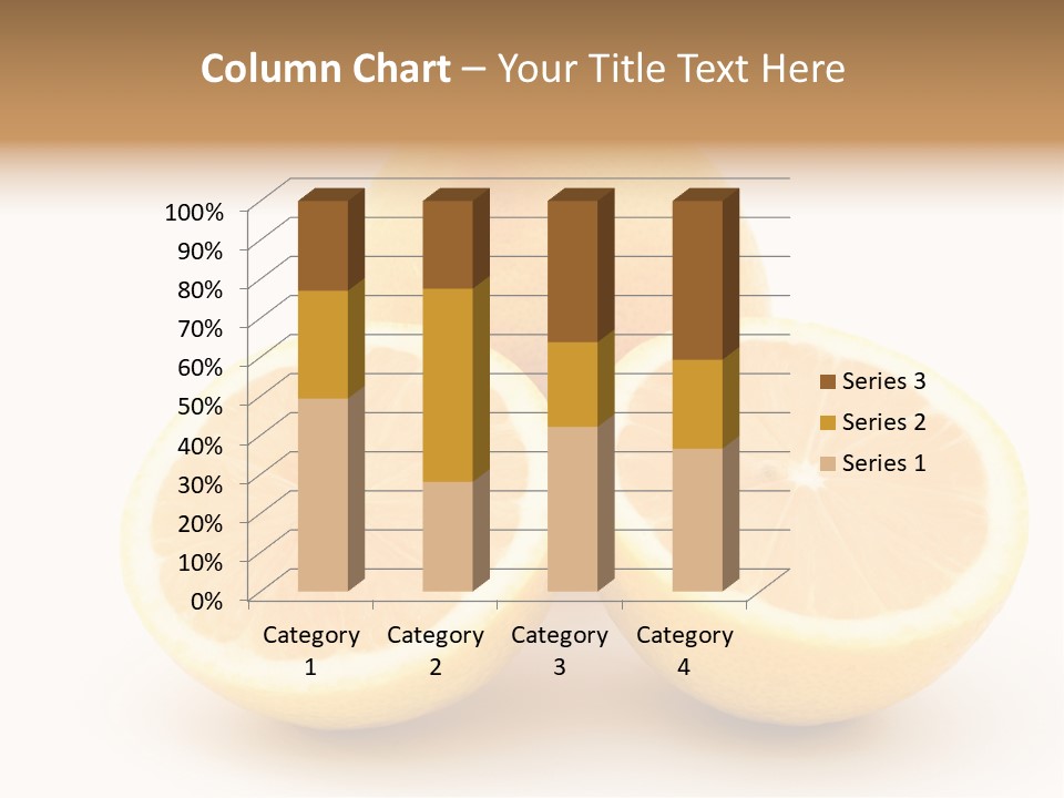 Lemon Juice Food PowerPoint Template