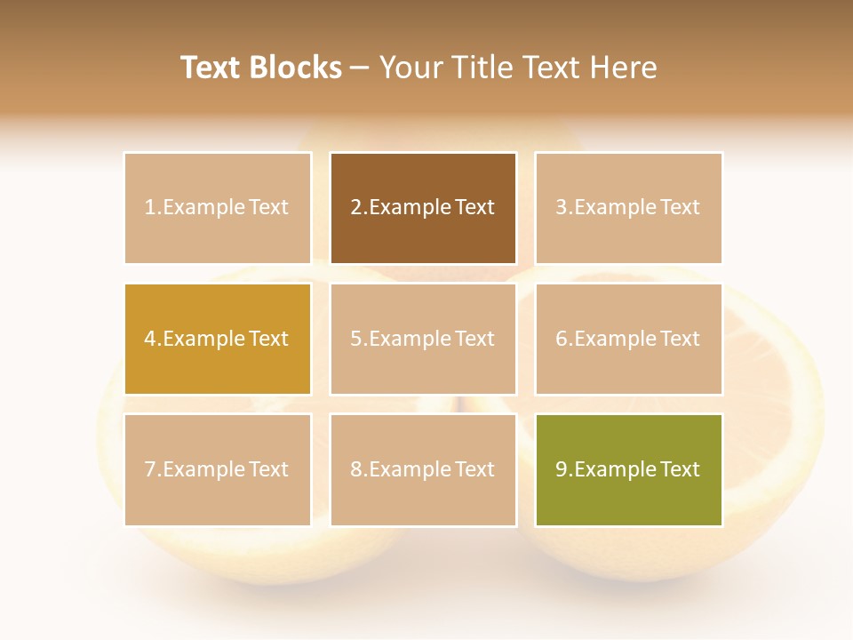 Lemon Juice Food PowerPoint Template