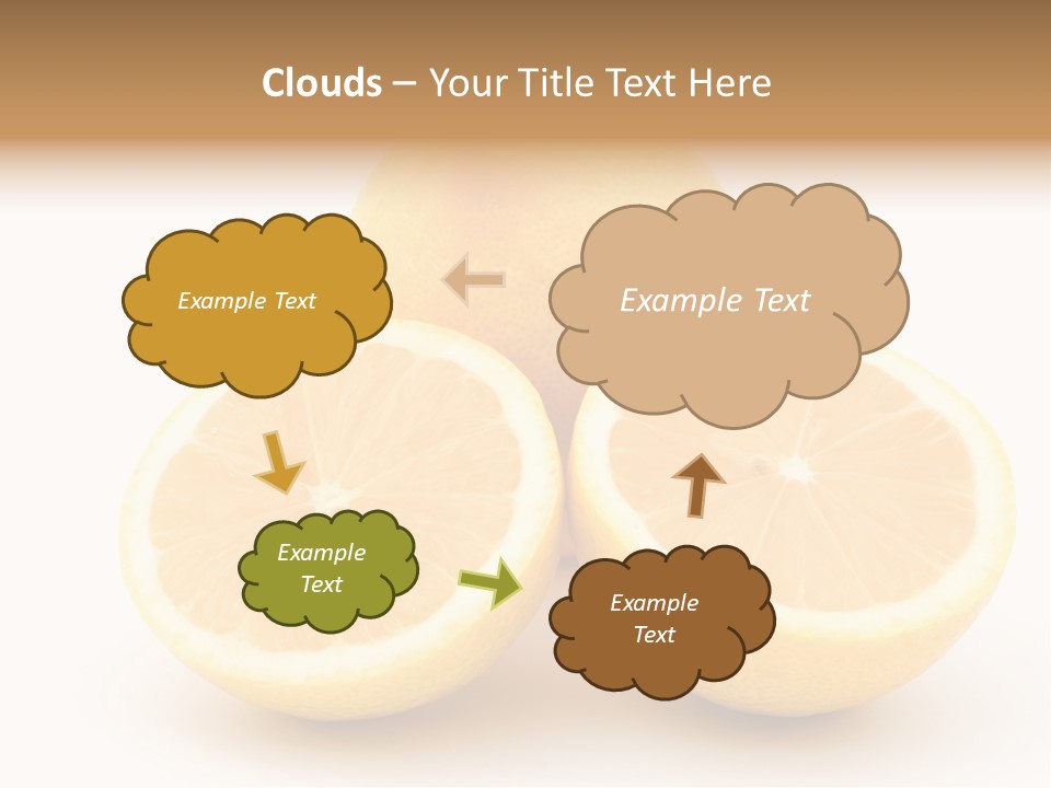 Lemon Juice Food PowerPoint Template
